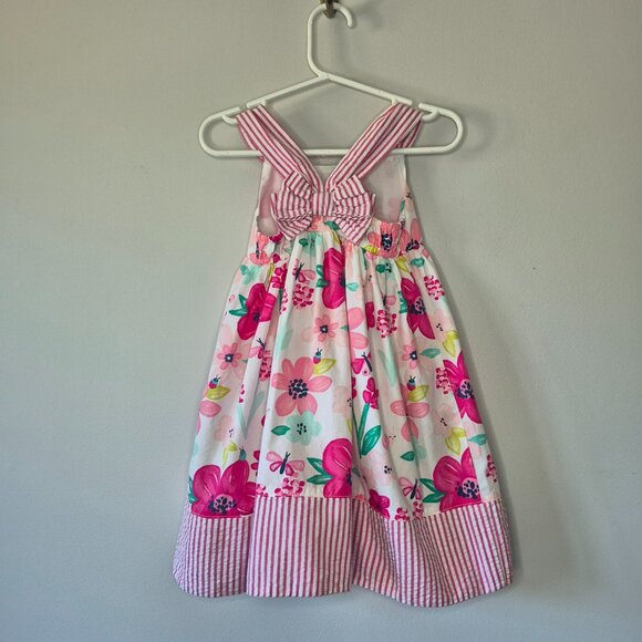 NWT Gymboree Pink Floral Sundress and Panty Set - Picture 5 of 12